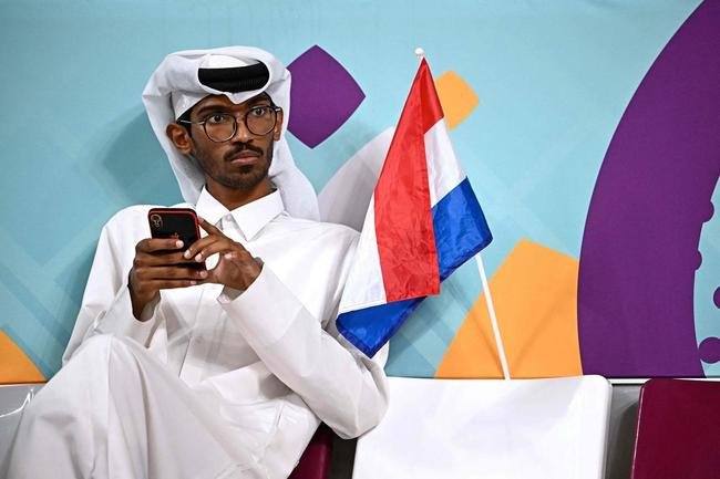 Os torcedores no duelo entre Holanda e Estados Unidos, pelas oitavas de final da Copa do Mundo.