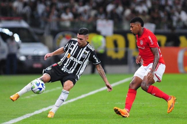 Fotos do jogo entre Atltico-MG e Internacional