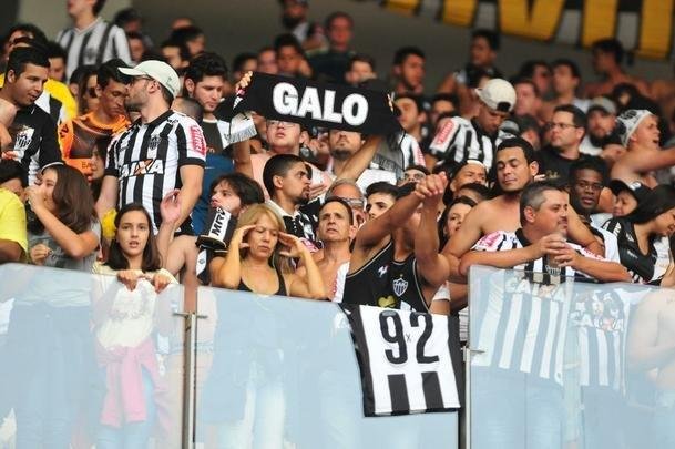 Torcida do Atltico esteve presente no Mineiro, no clssico contra o Cruzeiro