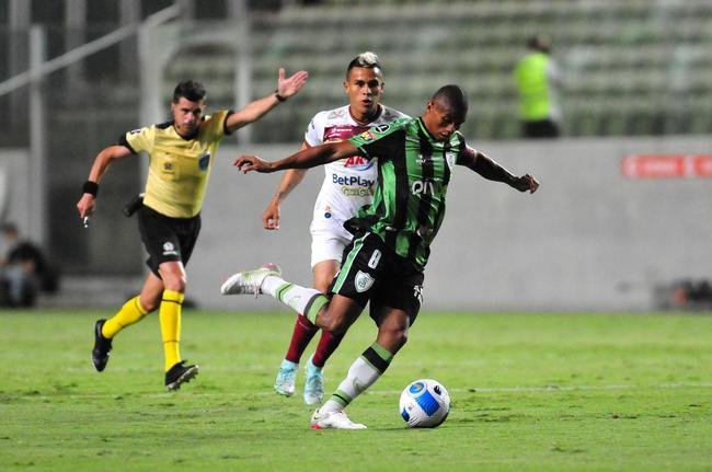 Fotos do jogo entre Amrica e Tolima, no Independncia, em Belo Horizonte, pela terceira rodada do Grupo D da Copa Libertadores 2022