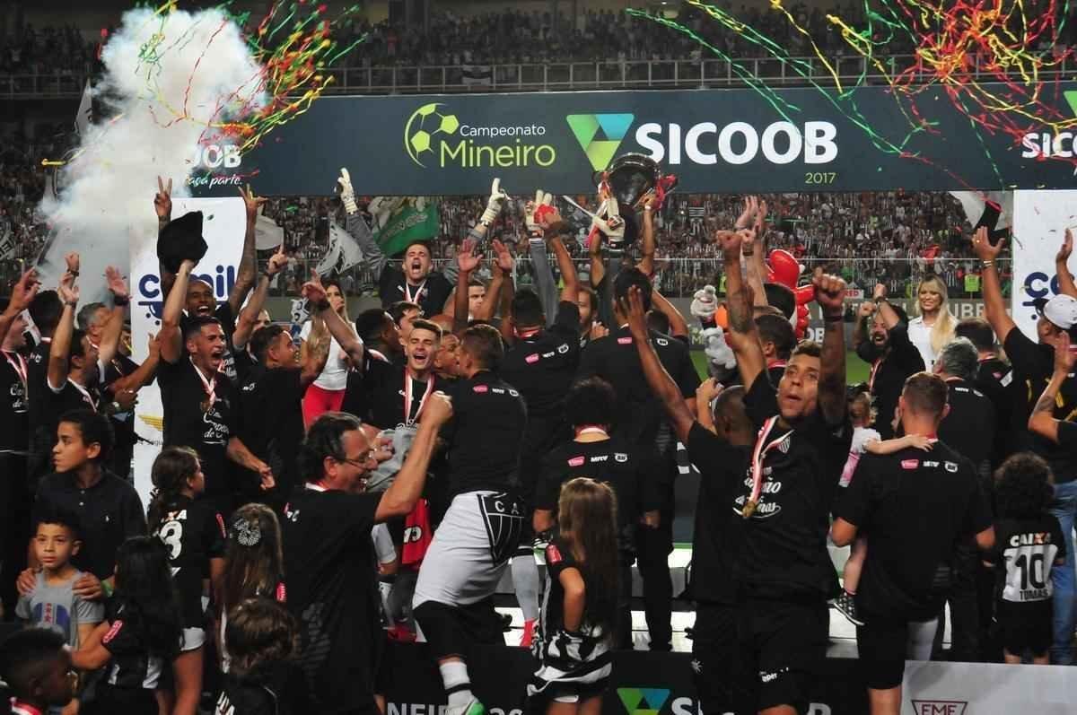 Atltico faz festa no Independncia com a conquista do Campeonato Mineiro 2017