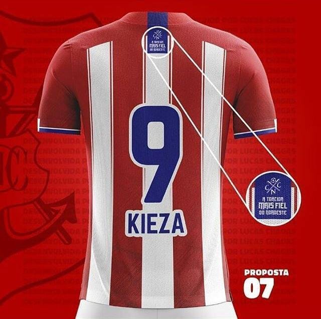 Aps lanamento de concurso no ltimo dia 25, torcedores do Nutico tm projetado novos uniformes para o clube e postado nas redes sociais