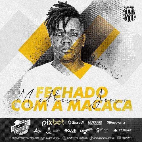 Matheus Jesus, volante (Ponte Preta)