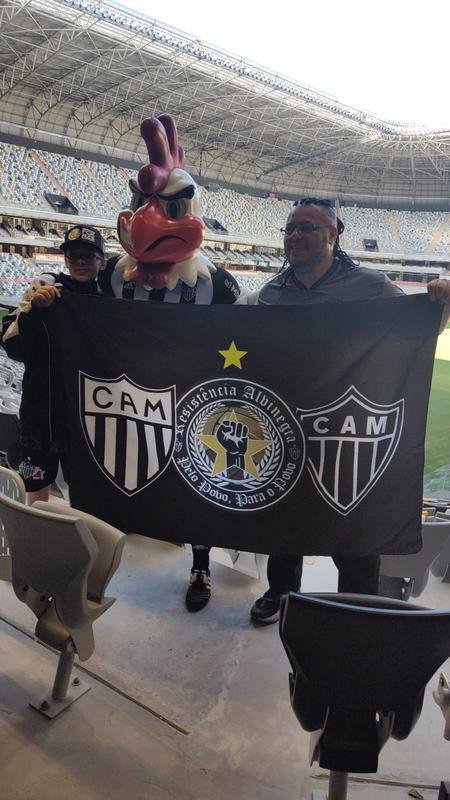 Veja as fotos do culto de 115 anos do Atltico, na Arena MRV