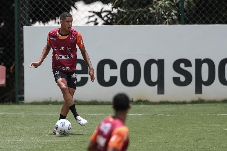 Fotos do treino do Atlético neste domingo, 14/11/2021