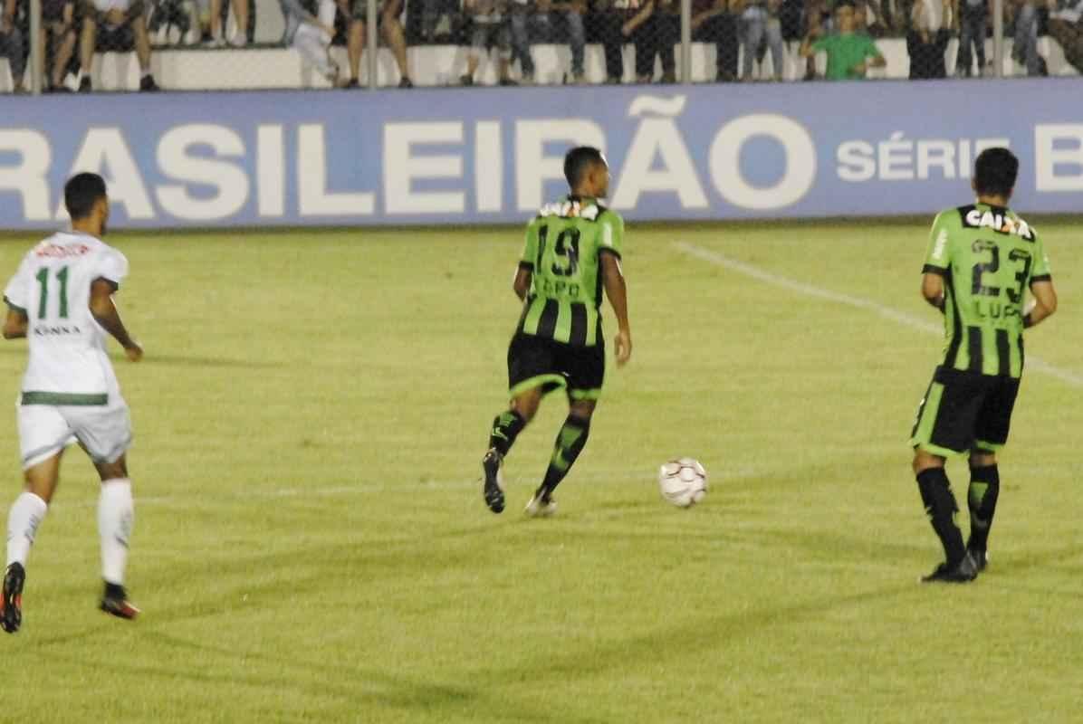 Amrica goleou Luverdense no Passo das Emas com gols de Renan Oliveira, Luan e Neto Moura
