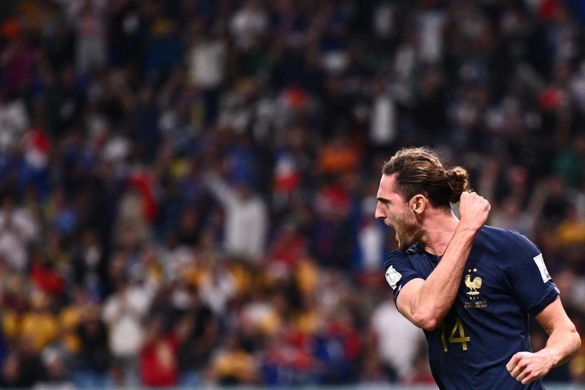 Imagens do jogo entre Frana e Austrlia, pelo Grupo D da Copa do Mundo