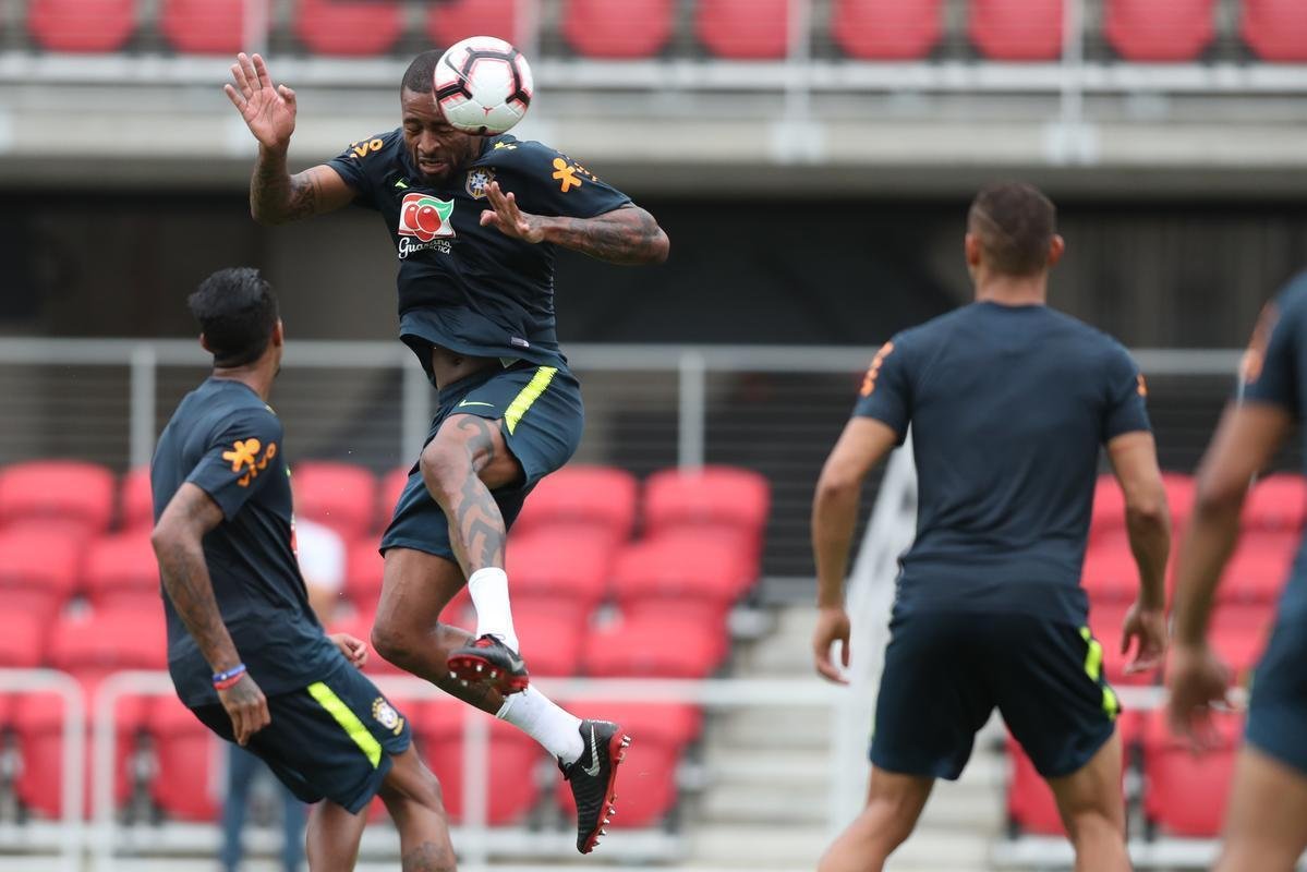 Veja imagens do ltimo treino da Seleo Brasileira antes do amistoso contra El Salvador