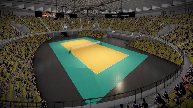 Alm de seguir como complexo esportivo, a rea do ginsio abrigar um restaurante com vista panormica, um shopping e um hotel