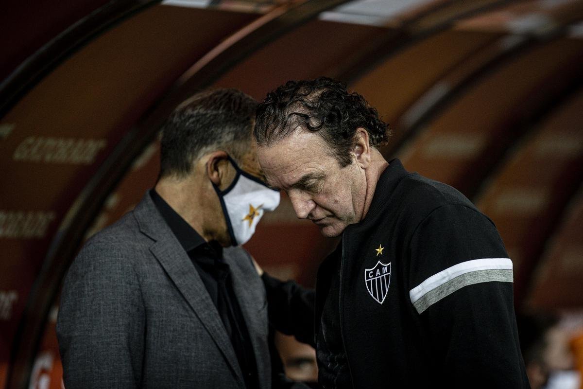 Fotos do jogo entre Atltico e Boca Juniors, no Mineiro, em Belo Horizonte, pela volta das oitavas de final da Copa Libertadores 2021