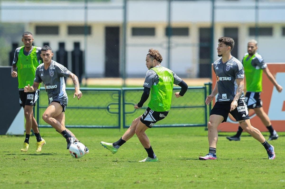 Atltico treinou na manh desta segunda-feira (16/1) na Cidade do Galo.