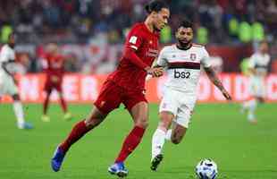 Flamengo e Liverpool disputaram a final do Mundial no Doha Khalifa Internacional