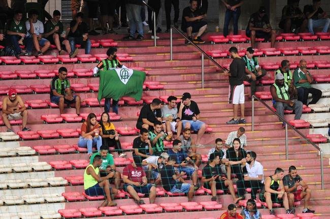 Fotos da torcida do Amrica no Independncia no jogo contra o So Paulo pela ltima rodada do Campeonato Brasileiro de 2021
