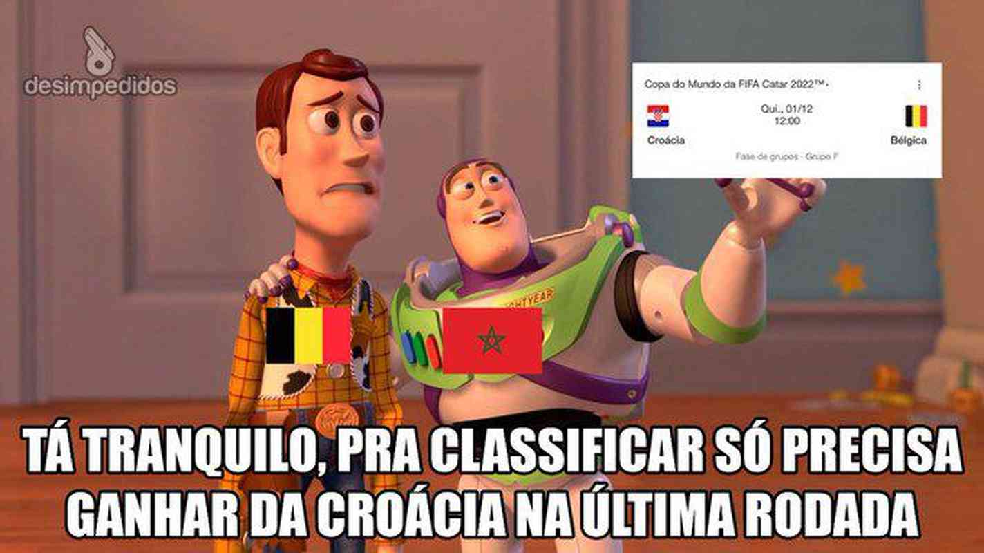 Derrota da Gerao Belga para o Marrocos vira meme