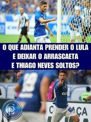 Torcedores do Cruzeiro tiram sarro de atleticanos após conquista do Mineiro