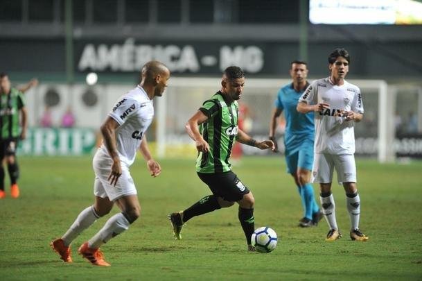 Amrica e Atltico se enfrentaram em clssico vlido pela dcima rodada do Brasileiro