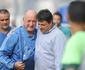 Adilson celebra pontua��o em in�cio de trabalho no Am�rica e brinca com 'jejum' em duelos contra  Felip�o: 'Parece combinado' 
