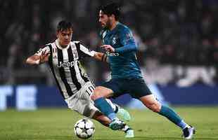 Imagens do duelo entre Juventus e Real Madrid, em Turim, pelas quartas de final da Liga dos Campees