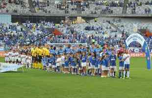 Fotos do jogo entre Cruzeiro e So Paulo