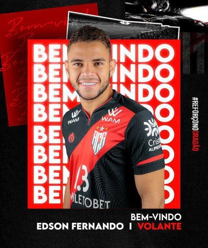 Atltico-GO contratou o volante Edson Fernando por emprstimo do Rukh Lviv, da Ucrnia