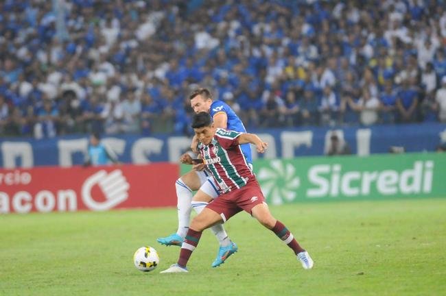 Fotos do jogo de volta das oitavas de final da Copa do Brasil, no Mineiro, entre Cruzeiro e Fluminense (Juarez Rodrigues/EM/DAPress)