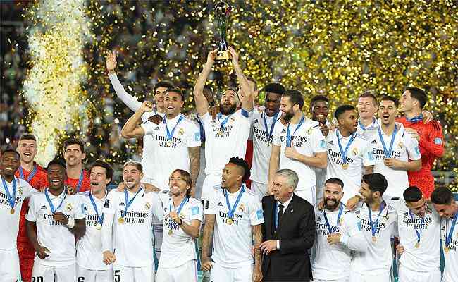 Real Madrid conquistou oitavo ttulo mundial
