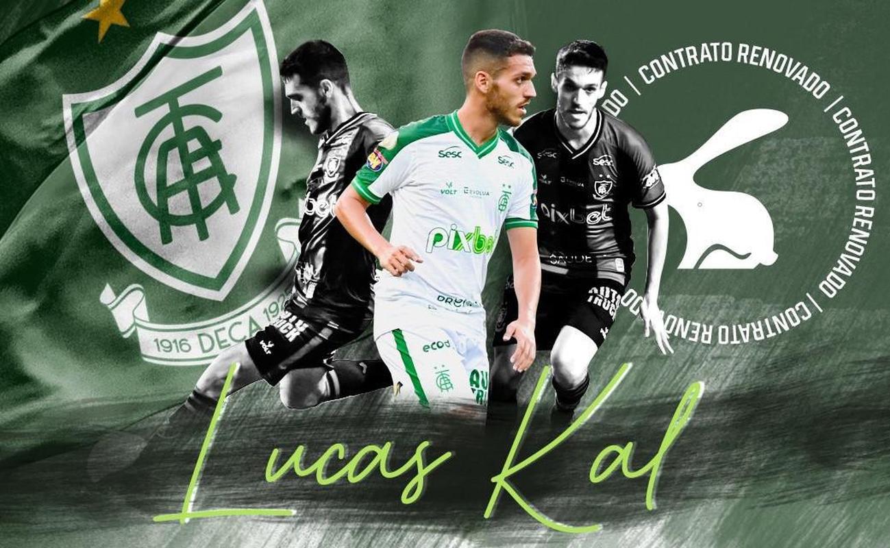 Lucas Kal pertencia ao So Paulo e estava emprestado ao Amrica at o fim do Campeonato Mineiro. O Coelho, no entanto, comprou em definitivo 60% do passe do jogador