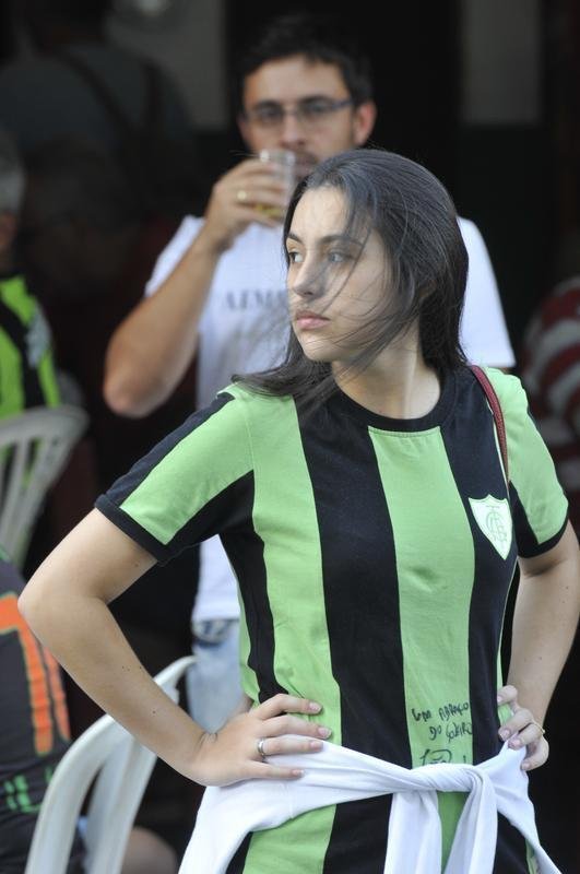 Torcida alviverde compareceu ao Independncia para a estreia do Coelho na temporada