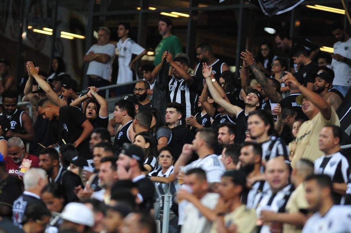 Fotos da torcida do Atltico na partida contra o Juventude, no Mineiro, pela 34 rodada do Campeonato Brasileiro