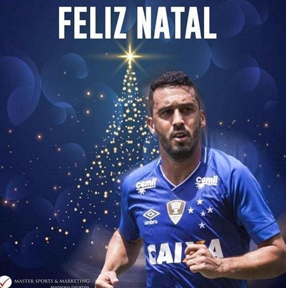 Edilson deixou uma mensagem de feliz Natal no Instagram