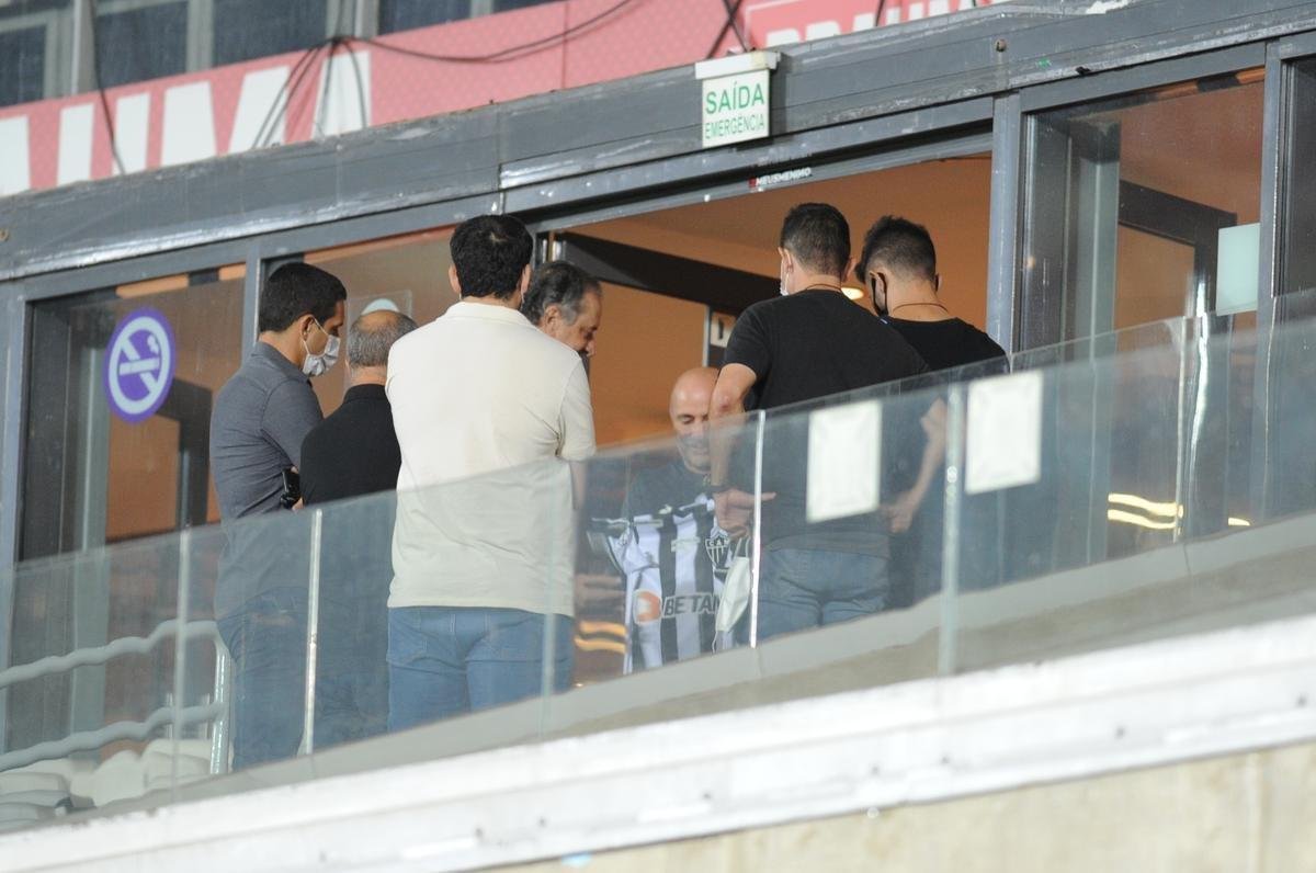 Fotos do jogo entre Atltico e Palmeiras, no Mineiro, pelo Brasileiro