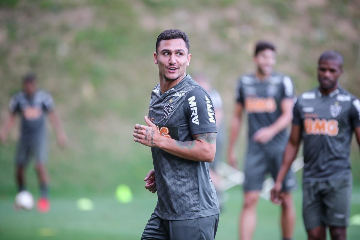 Atltico treinou nesta tera-feira, na Cidade do Galo
