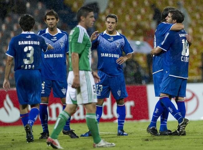 Oitavas de final de 2012 - Vlez Sarsfield, da Argentina, venceu o Atltico Nacional, da Colmbia, por 1 a 0 fora de casa no primeiro jogo. Na segunda partida, empatou em casa por 1 a 1 e se classificou.