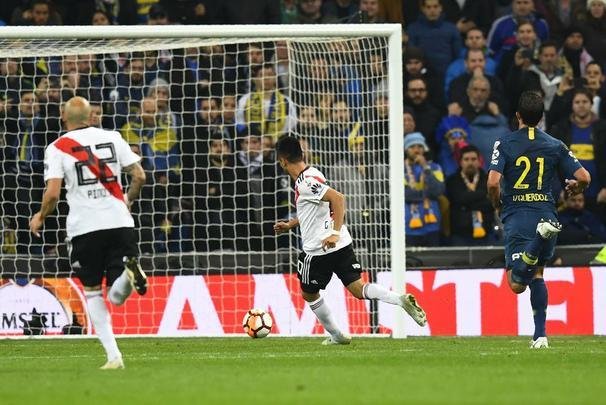 Em contra-ataque mortal, Pity Martínez fechou vitória do River sobre Boca, de virada, na final da Libertadores