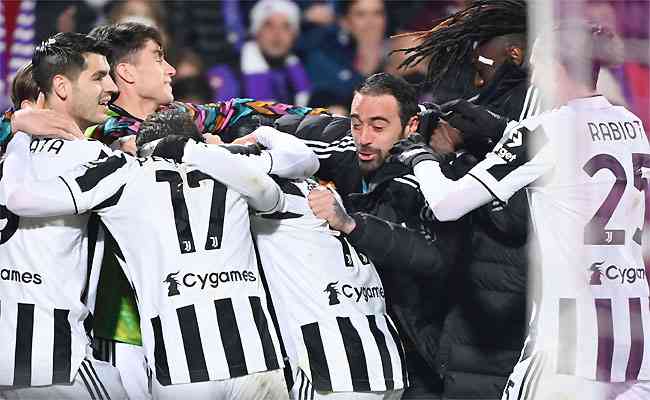 Juventus comemorou muito a vitria no fim, em lance infeliz do zagueiro Lorenzo Venuti