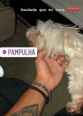 Bruninho postou sobre a volta para a casa, em Belo Horizonte