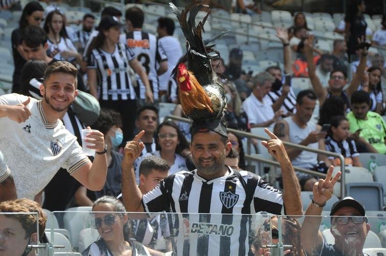 Fotos da torcida do Atltico na chegada ao Mineiro para acompanhar o jogo contra o Fluminense pela 36 rodada do Campeonato Brasileiro