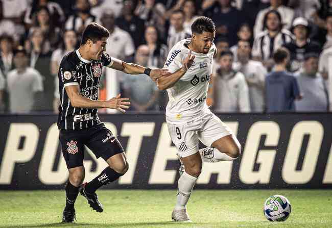 Corinthians venceu o Santos por 2 a 0 em plena Vila Belmiro