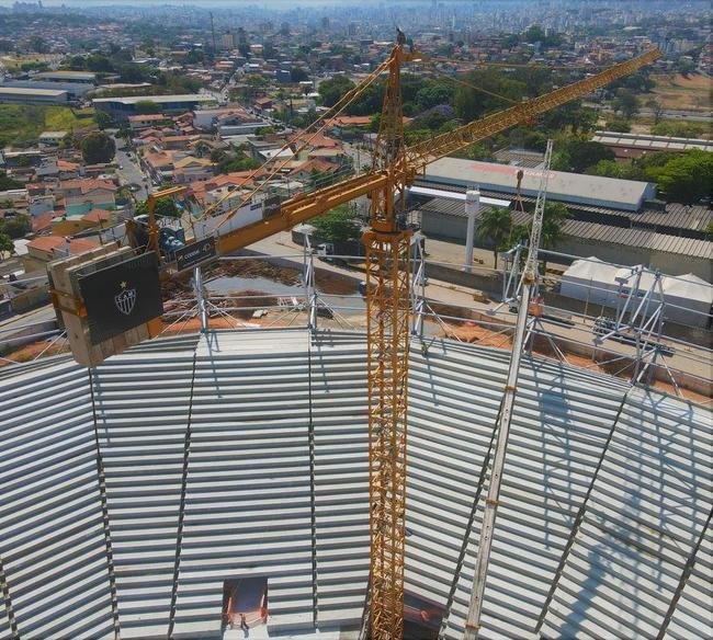 Arena MRV tem previs�o de ficar pronta no fim do ano que vem