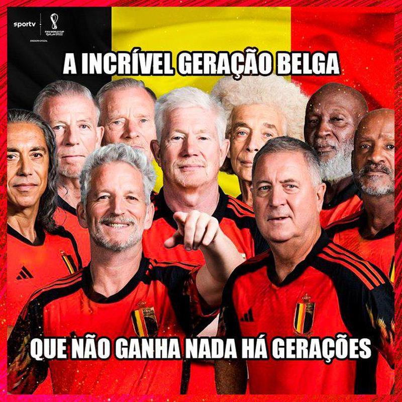 Memes da eliminao da 'Gerao Belga' da Copa do Mundo
