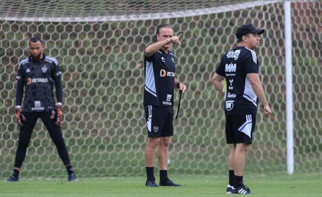 Atlético encerrou a preparação para enfrentar o Palmeiras