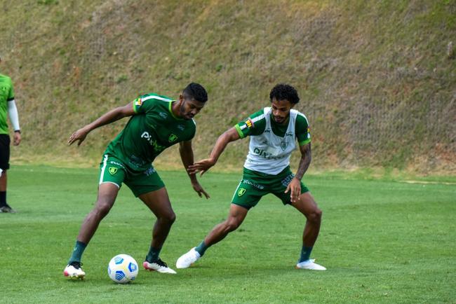 Treino do Amrica realizado nesta tera-feira (26/10) no CT Lanna Drumond, em Belo Horizonte