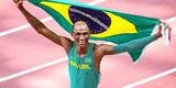 Alisson dos Santos conquistou bronze nos 400m com barreira em Tquio; veja a festa do Piu, o Malvado