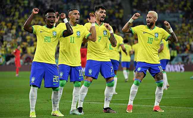 Setor ofensivo do Brasil funcionou perfeitamente em goleada contra a Coreia do Sul