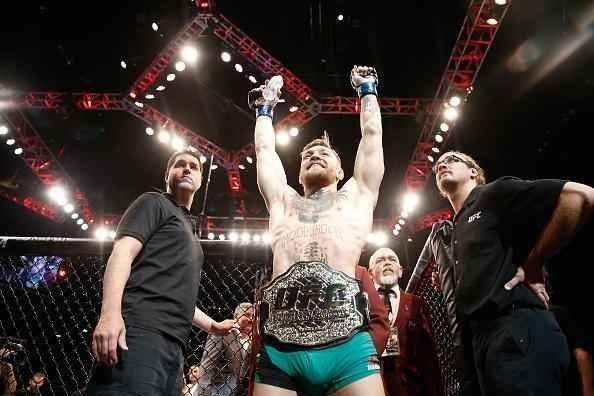 Imagens do incrível nocaute de Conor McGregor sobre José Aldo