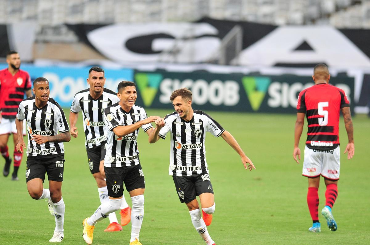 Atltico e Atltico-GO se enfrentaram pela 30 rodada do Brasileiro 