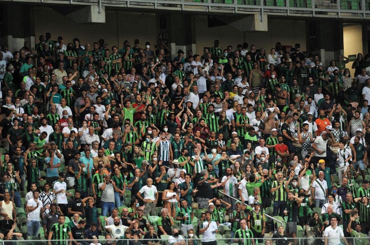 Aps derrota por 2 a 0 para o Del Valle, torcida do Amrica protestou no Independncia e pediu a sada do tcnico Marquinhos Santos. Jogo marcou estreia do Coelho no Grupo D da Copa Libertadores