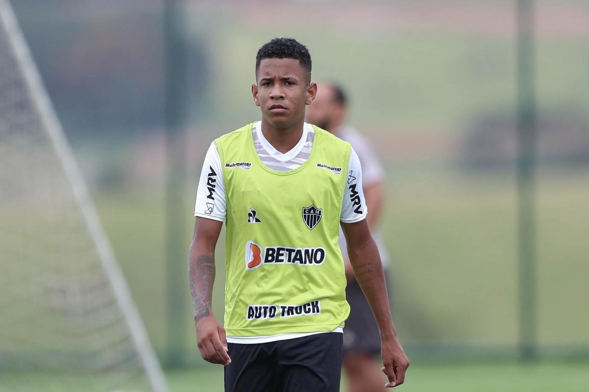 Treino do Atltico nesta tera-feira, 9 de maro de 2021