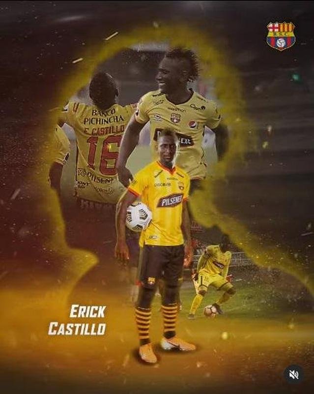 Erick Castillo, atacante (Barcelona-EQU)