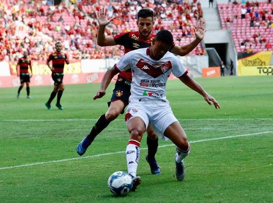 Partida entre Sport e Vitria, na Arena de Pernambuco, pela Copa do Nordeste
